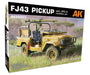 AK Interactive 35003 FJ43 Pickup w/SPG-9 Recoilless Gun 1:35 Plastic Model Kit