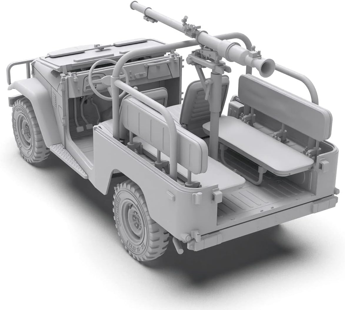AK Interactive 35003 FJ43 Pickup w/SPG-9 Recoilless Gun 1:35 Plastic Model Kit