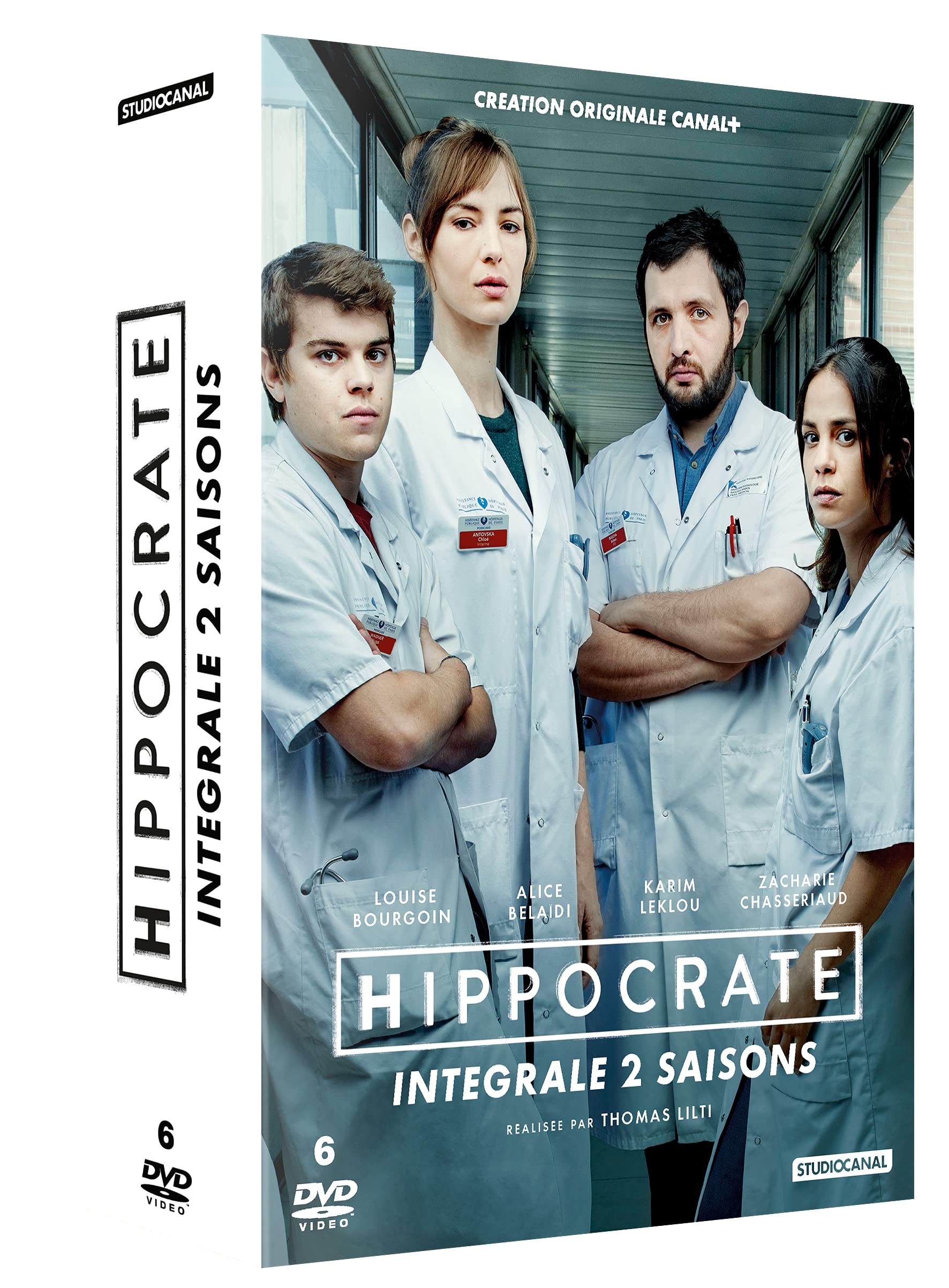 COFFRET 2021 : HIPPOCRATE - SAISONS 1 & 2 - DVD