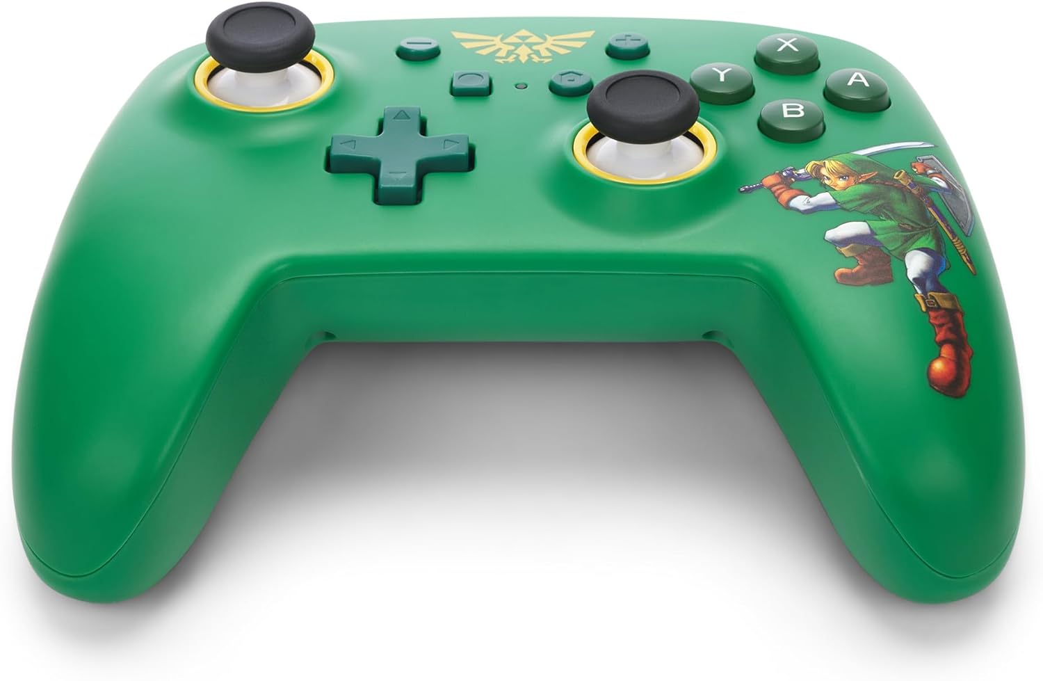 PowerA Wired Controller for Nintendo Switch - OLED Model, Nintendo Switch and Nintendo Switch Lite - Hyrule Defender, Gamepad, Game Controller, Wired Controller, Officially Licensed