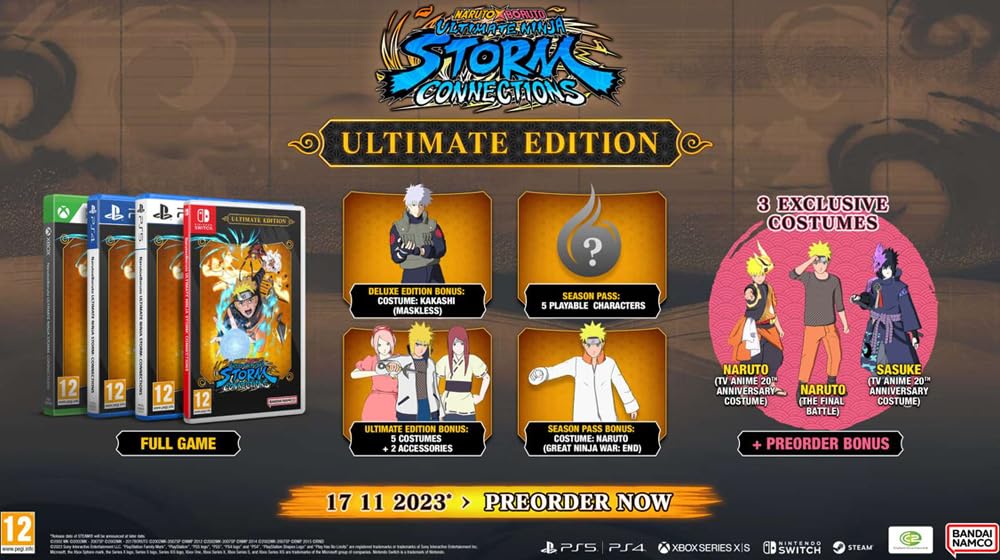 Naruto X Boruto: Ultimate Ninja Storm Connections - Ultimate Edition (PS5