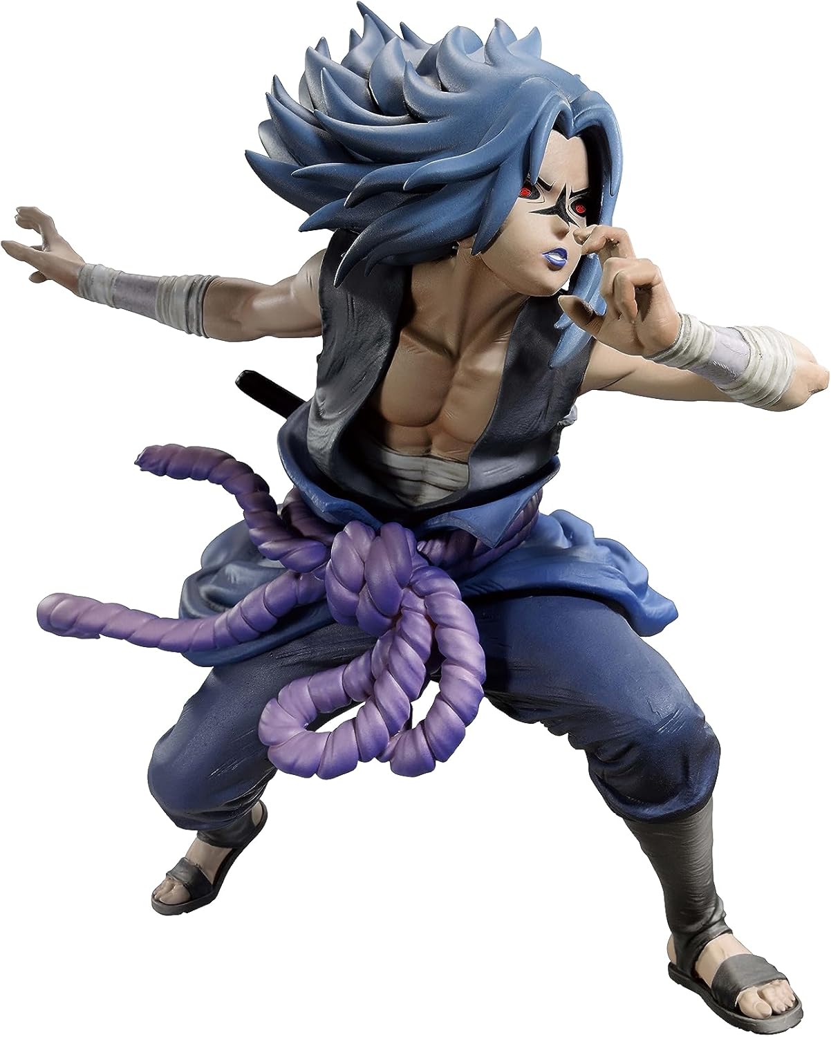 Banpresto Sasuke Uchiha Naruto Shippuden Actionfigur Colosseum 7 cm BP88515 Mehrfarbig