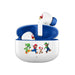 OTL Technologies SM1115 Super Mario and Friends TWS Wireless Earphones with Wireless Charging Case - White