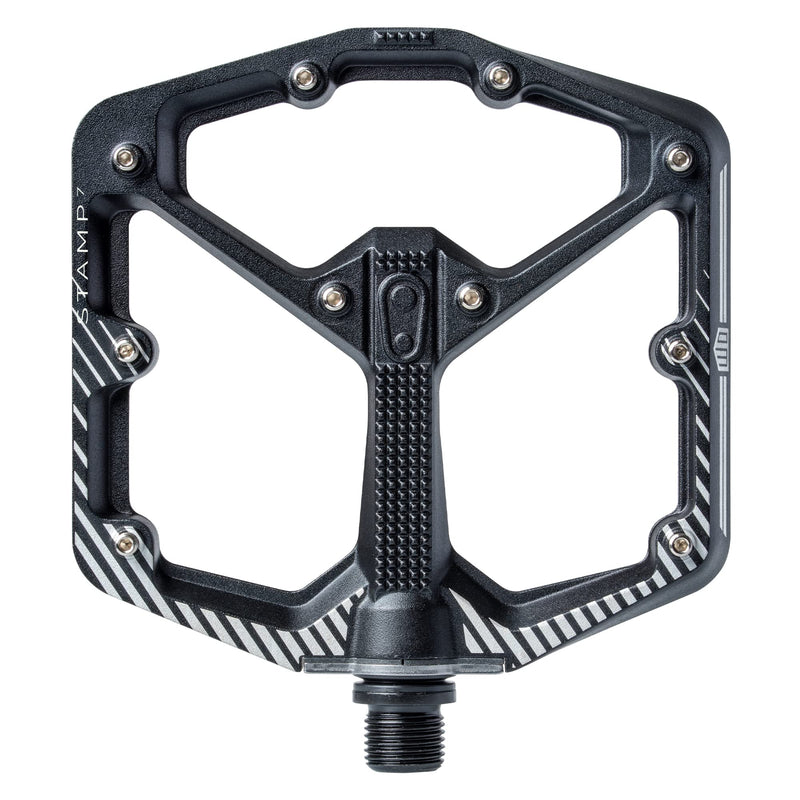 Crankbrothers Stamp Flat BMX/MTB Bike Pedal - Platform Bicycle Pedal, Minimal Profile, Adjustable Grip