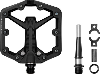 Crankbrothers Stamp Flat BMX/MTB Bike Pedal - Platform Bicycle Pedal, Minimal Profile, Adjustable Grip