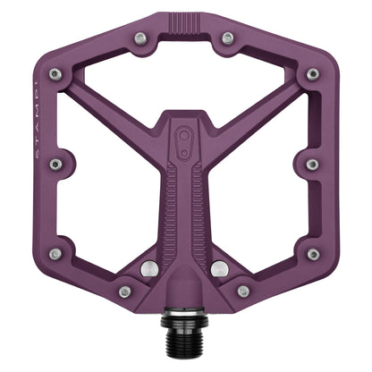Crankbrothers Stamp Flat BMX/MTB Bike Pedal - Platform Bicycle Pedal, Minimal Profile, Adjustable Grip