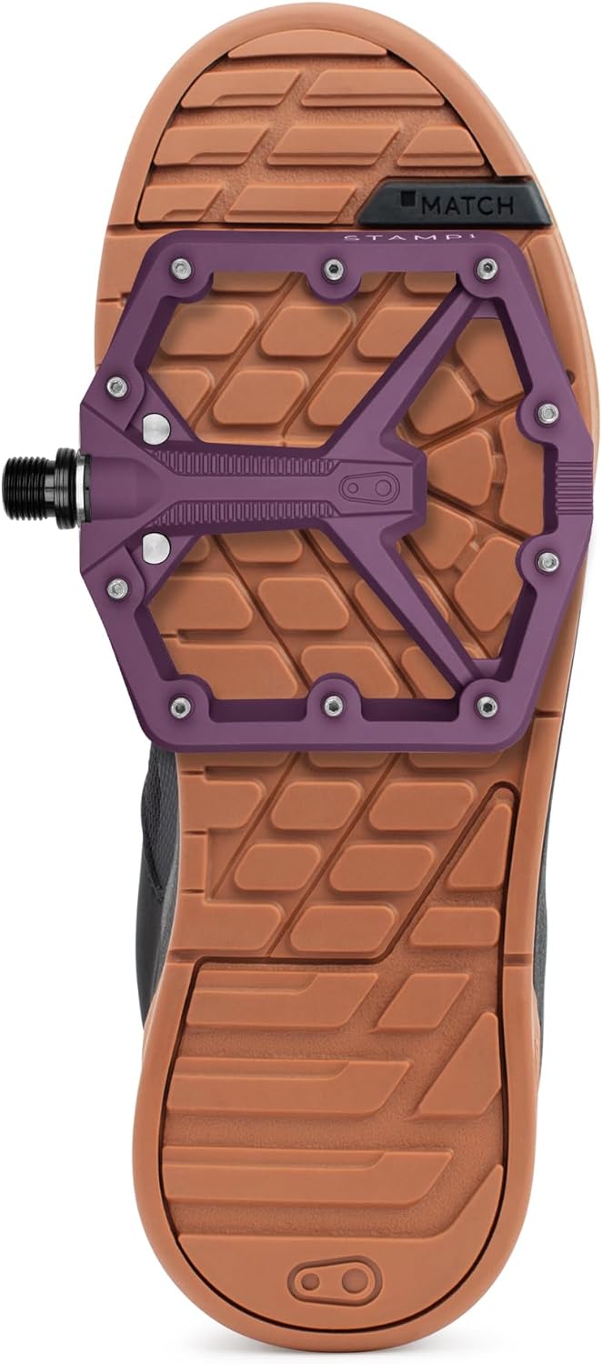Crankbrothers Stamp Flat BMX/MTB Bike Pedal - Platform Bicycle Pedal, Minimal Profile, Adjustable Grip