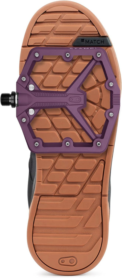 Crankbrothers Stamp Flat BMX/MTB Bike Pedal - Platform Bicycle Pedal, Minimal Profile, Adjustable Grip