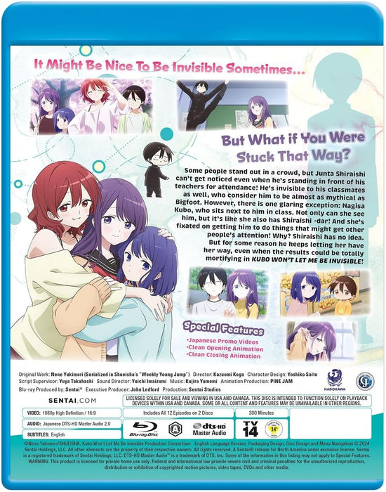 Kubo Won't Let Me Be Invisible Complete Collection