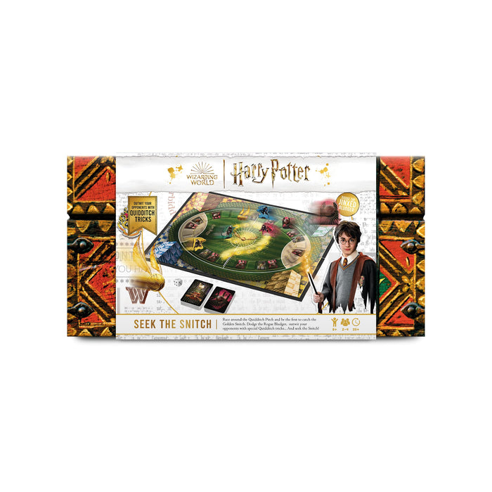 Cartamundi Harry Potter Seek The Snitch Board Game, Calling All Harry Potter Super-Fans! For 2 to 4 Players, Great Gift For Kids Aged 8+