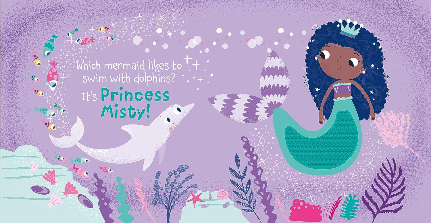 North Parade Publishing SILPZ10 Mermaids Board Book and Puzzle, Multicoloured