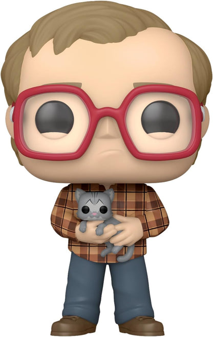 Funko POP! Television: Trailer Park Boys - Bubbles With Cat - Collectable Vinyl Figure - Gift Idea - Official Merchandise - Toys for Kids & Adults - TV Fans - Model Figure for Collectors and Display