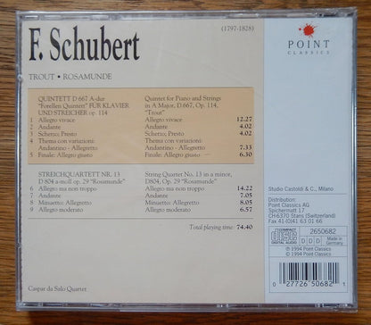 Schubert - Trout * Rosamunde
