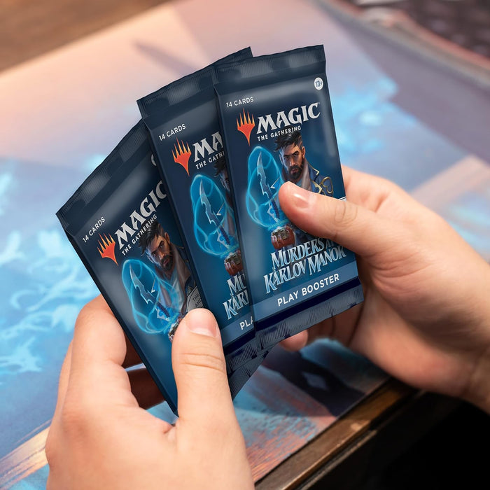 Bundle Magic: The Gathering Meurtres au manoir Karlov - 9 boosters de jeu, 30 cartes de terrain + accessoires exclusifs (Version Anglaise