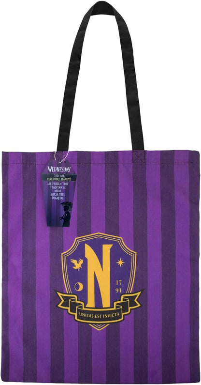 Cinereplicas Mercredi - Tote Bag Mercredi 42 * 38 cm - Licence Officielle