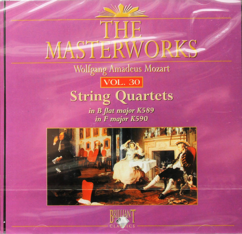 Mozart - String Quartet in B flat major K589, String Quartet in F major K590