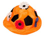 Folat 30916 Headdress Feathers with Sequins, Orange