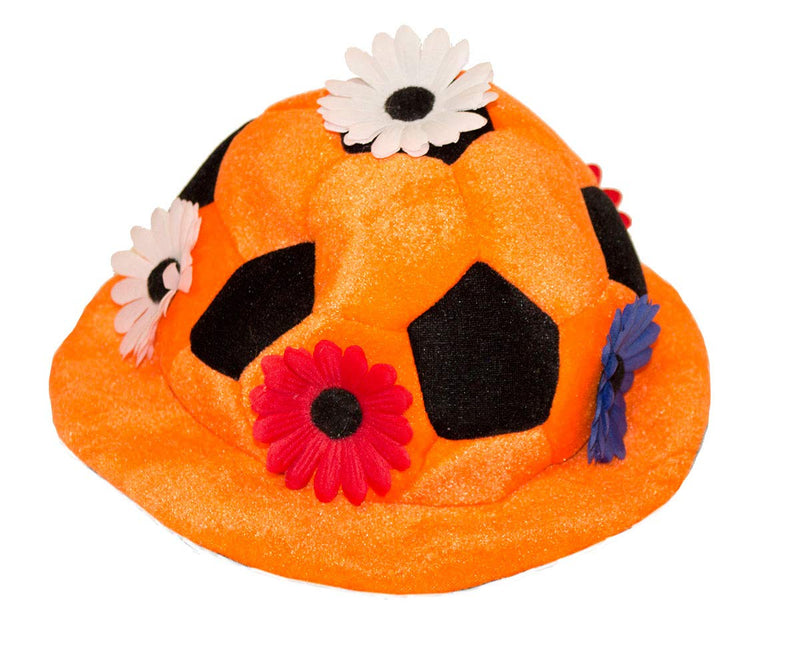 Folat 30916 Headdress Feathers with Sequins, Orange