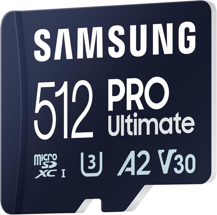 Samsung Memorie MB-MY512SA PRO Ultimate Scheda MicroSD da 512GB, UHS-I U3, Fino a 200 MB/s