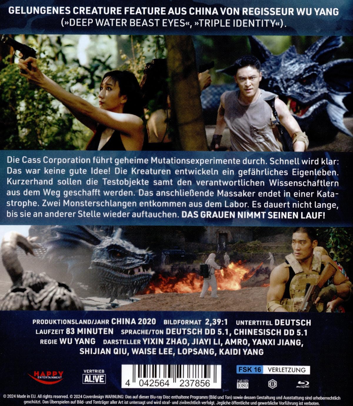 YANG, WU - DEEP SEA MUTANT SNAKE - KILLERSCHLANGE AUS DER TIEFE