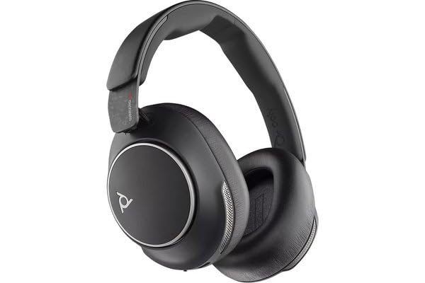 Plantronics VOYAGER SURROUND 80 UC,USB-C, USB-C/A ADAPTER, (VS80T, BT700C), BLACK, WW