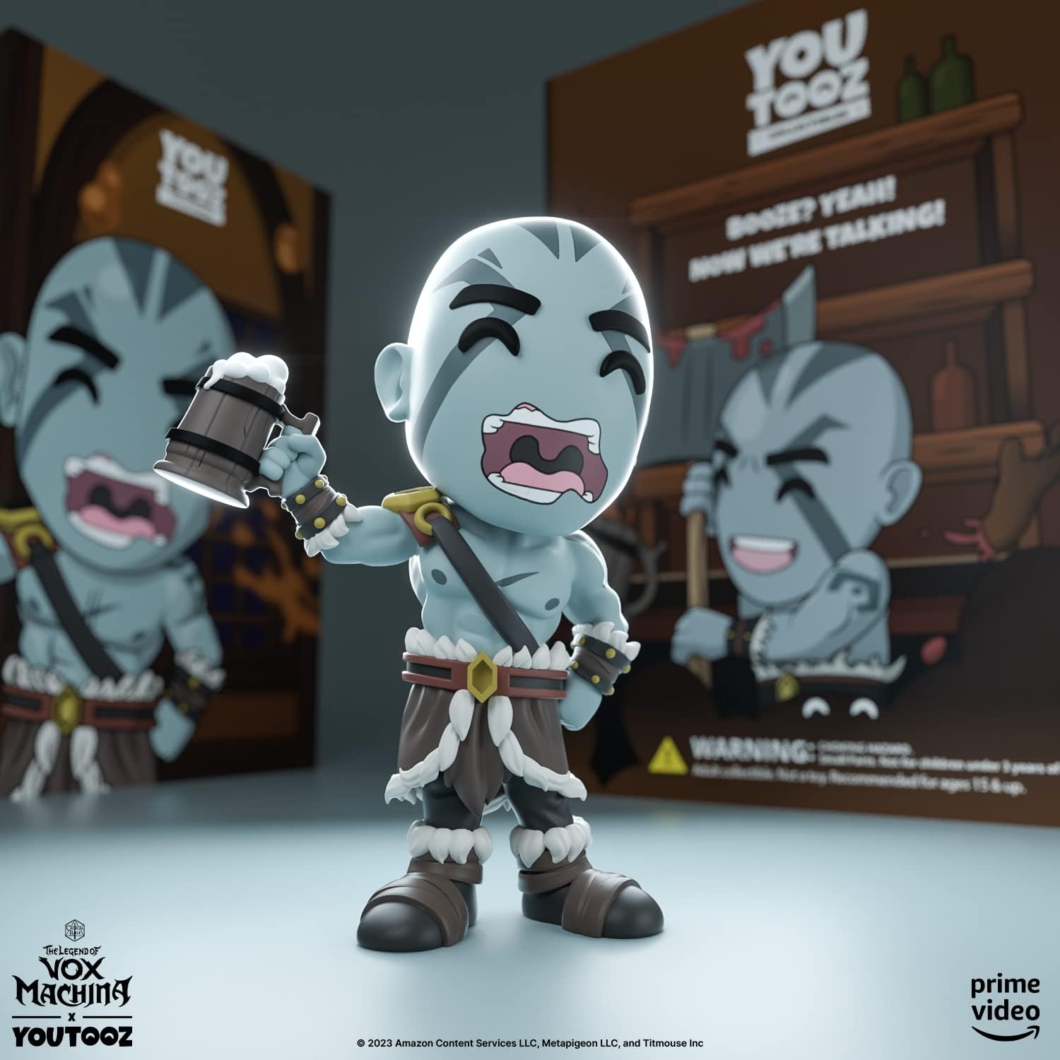 Youtooz The Legend of Vox Machina Vinyl Figure Grog Strongjaw 11cm