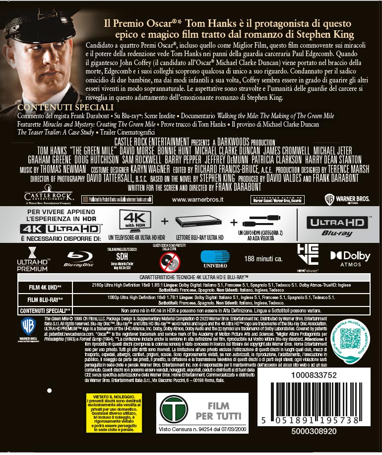 MIGLIO VERDE, IL (4K Ultra HD + Blu-ray)
