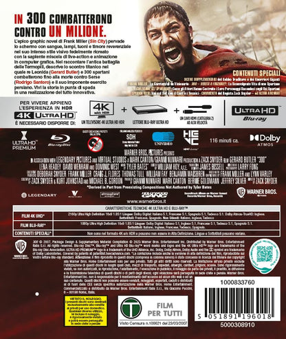 300 (4K Ultra HD + Blu-ray)