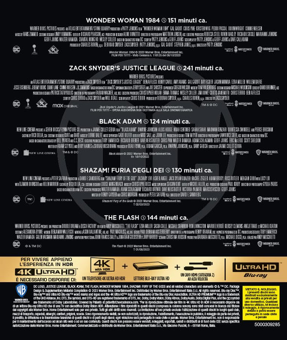 DC EXTENDED UNIVERSE 11-Film Collection (4K Ultra HD)