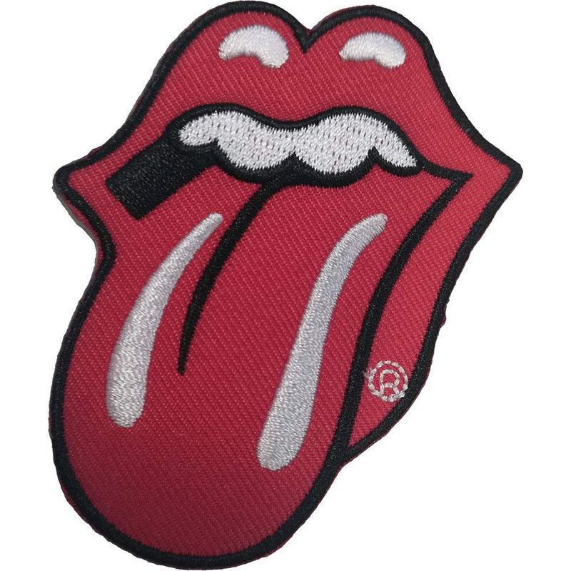 The Rolling Stones Patch Classic Tongue Red