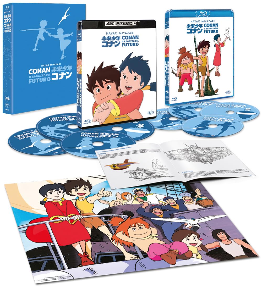 Conan, Il Ragazzo Del Futuro (45 Anniversary 4K Edition) (Eps.01-26) (4 4K Ultra Hd+ 4 Blu-Ray