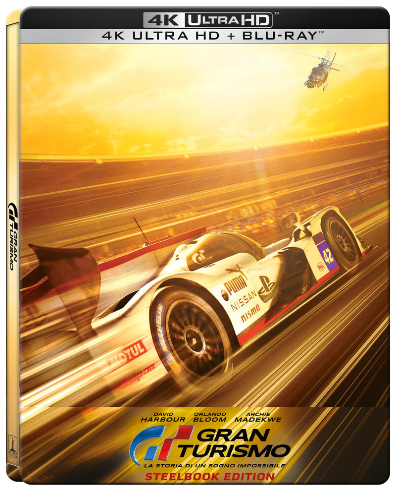 Gran Turismo - La Storia Di Un Sogno Impossibile - 4K Steelbook (Bd 4K + Bd Hd