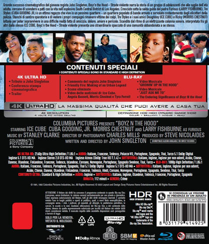 Boyz N The Hood - Strade Violente - 4K (Bd 4K + Bd Hd)