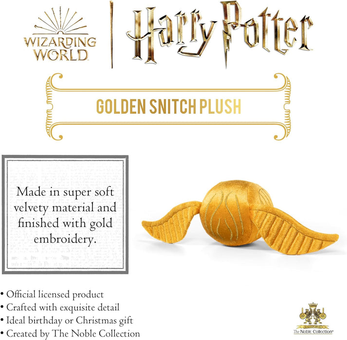 The Noble Collection Harry Potter Golden Snitch Plush