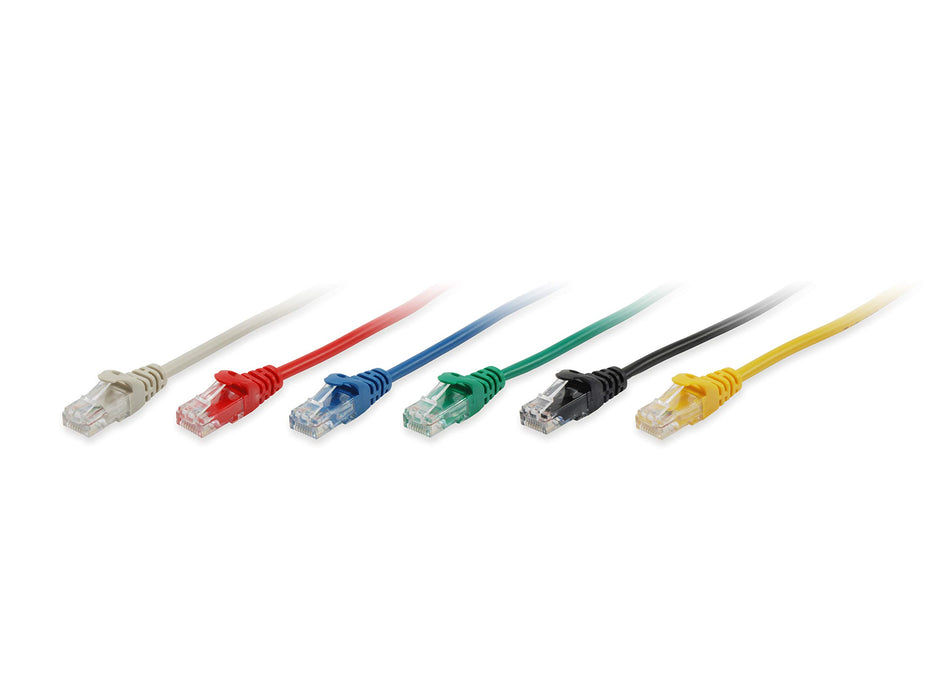 E-Quip equip Cat. 6 U/UTP 5.0 m – (Cat6, U/UTP network cable (UTP), RJ-45, RJ-45, Male/Male, Gold