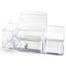 LEBEZ Desk Organizer 6 Compartments Acrylic 80761 Drawing Painting