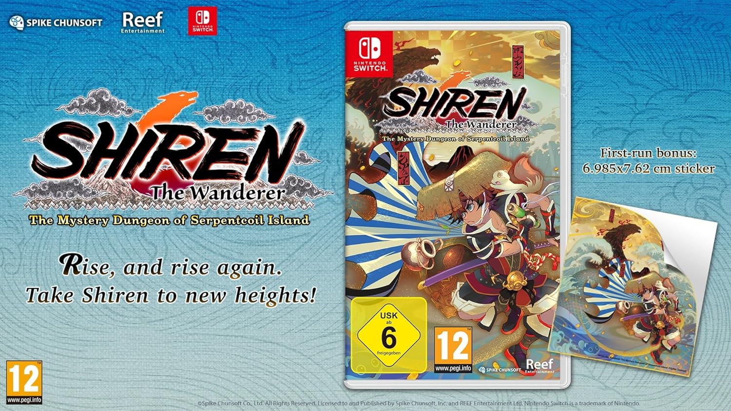Shiren the Wanderer: The Mystery Dungeon of Serpentcoil Island (Nintendo Switch