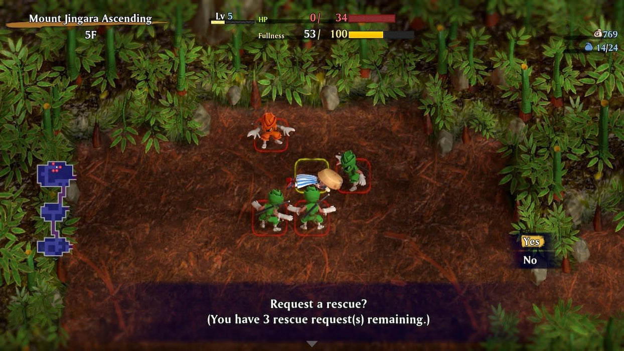 Shiren the Wanderer: The Mystery Dungeon of Serpentcoil Island (Nintendo Switch