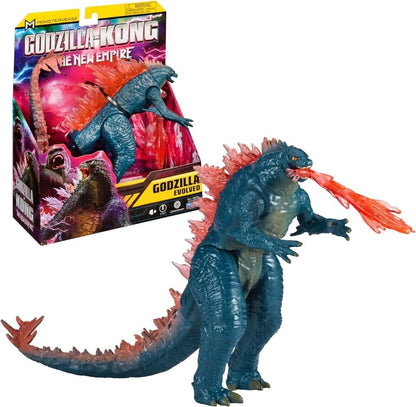 MonsterVerse - Figura de Godzilla Evolved de la película Godzilla y Kong para coleccionar, miden 15 centímetros, coleccionables, para niños y niñas Desde 4 años (MN303200