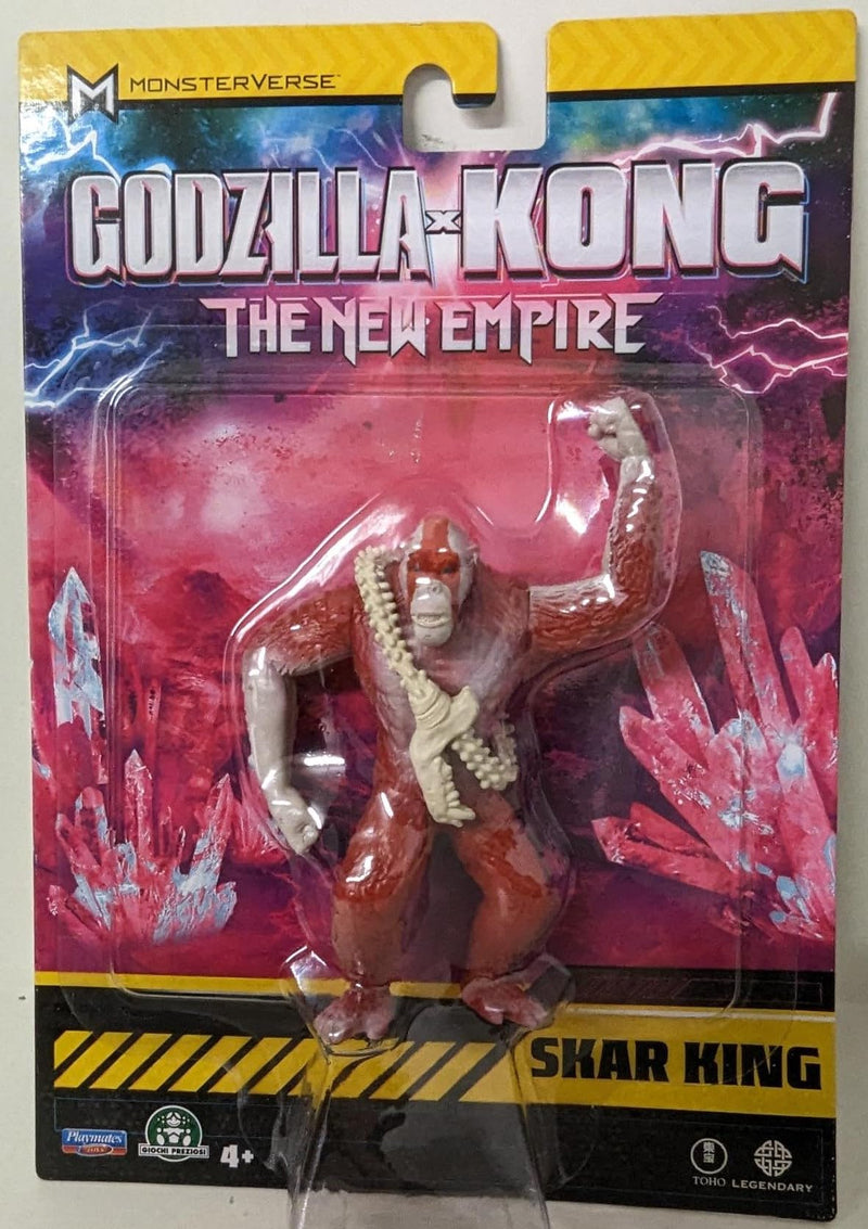 MonsterVerse Godzilla x Kong: The New Empire, 3.25 Inch Skar King Action Figure Toy, Iconic Collectable Movie Character in Unique Limited Edition Packaging, Suitable for Ages 4 Years+