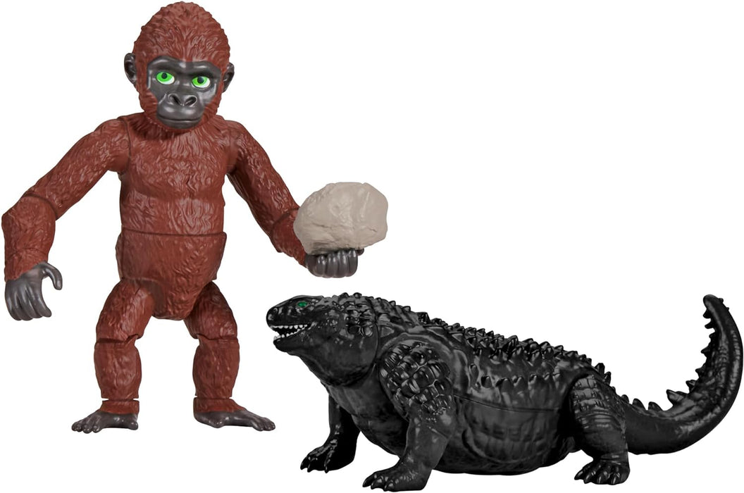 MonsterVerse - Figura de Suko y Titanus Doug de la película Godzilla y Kong para coleccionar, Mide 8 centímetros de Altura, coleccionables, para niños y niñas Desde 4 años (MN303700