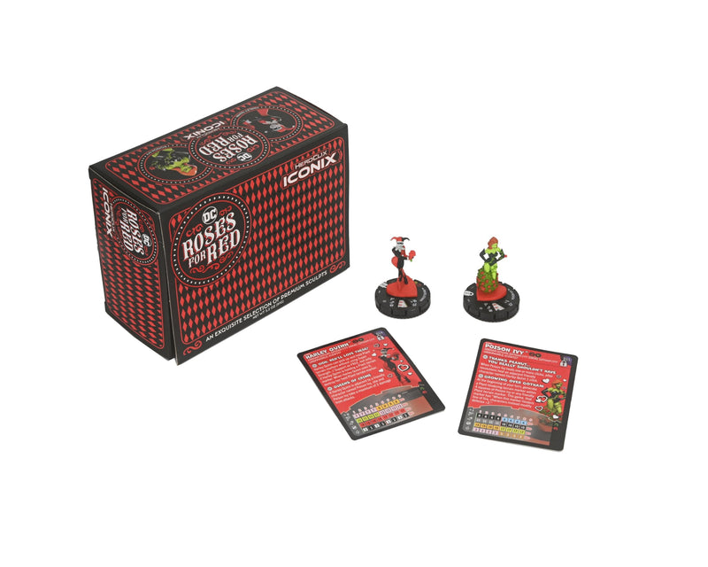 Dc Comics HeroClix Iconix: Harley Quinn Roses for Red