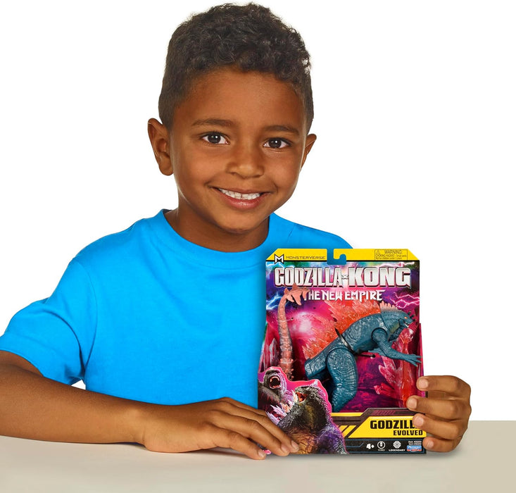 Godzilla x Kong 6" Godzilla Evolved (w/Heat Ray) by Playmates Toys