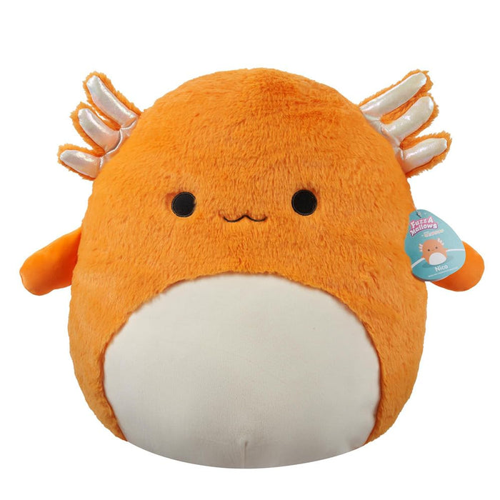 Squishmallows - 40 cm P18 Fuzz A Mallows Plush - Nico Axolotl (1885510