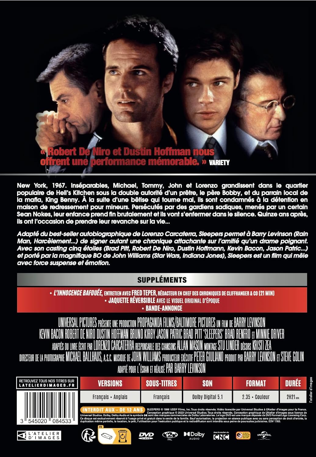 Sleepers DVD
