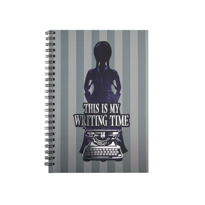 Wednesday Notizbuch This Is My Writing Time Purple