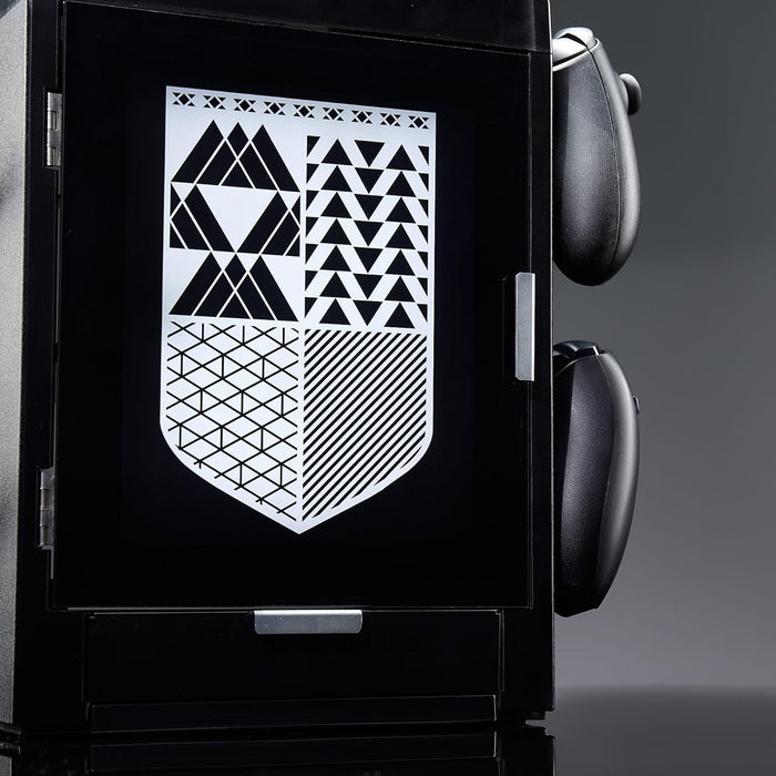 Numskull Official Destiny LED Light Gaming Locker, Controller Holder & Headset Stand for PS4/PS5 & Xbox Series X|S - Multiple LED Lighting Settings - Official Destiny Merchandise