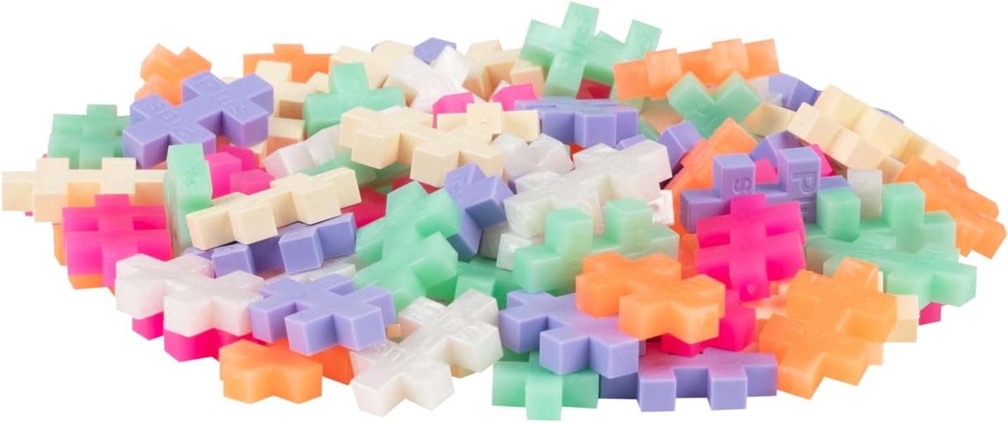 Plus-Plus 100 Tube Kreativ Bausteine Pearl