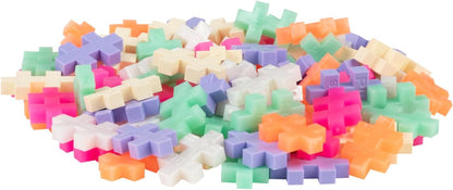Plus-Plus 100 Tube Kreativ Bausteine Pearl