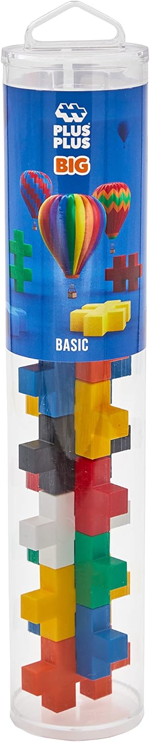 Plus-Plus Standard Mix Tube Construction Blocks